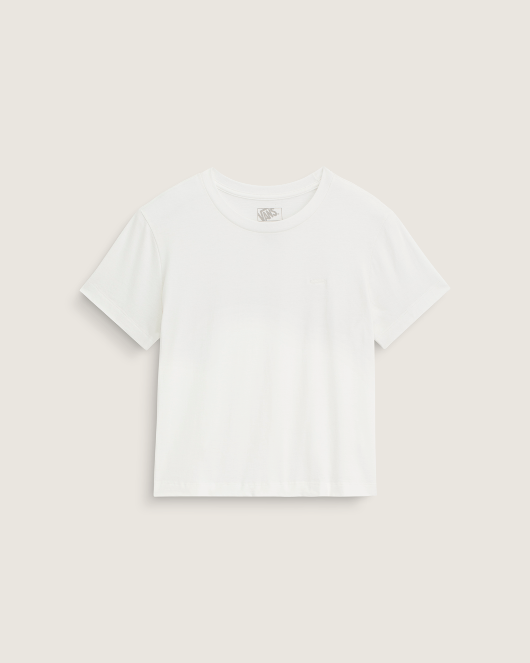 Women Vans Salton T-Shirt in Marshmallow White