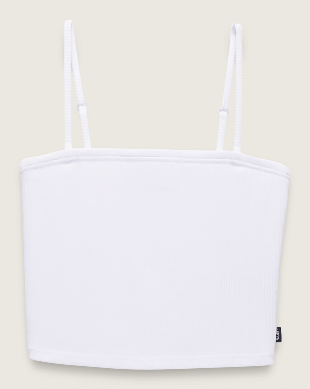 Women Vans Drew Rib Tube Top in White