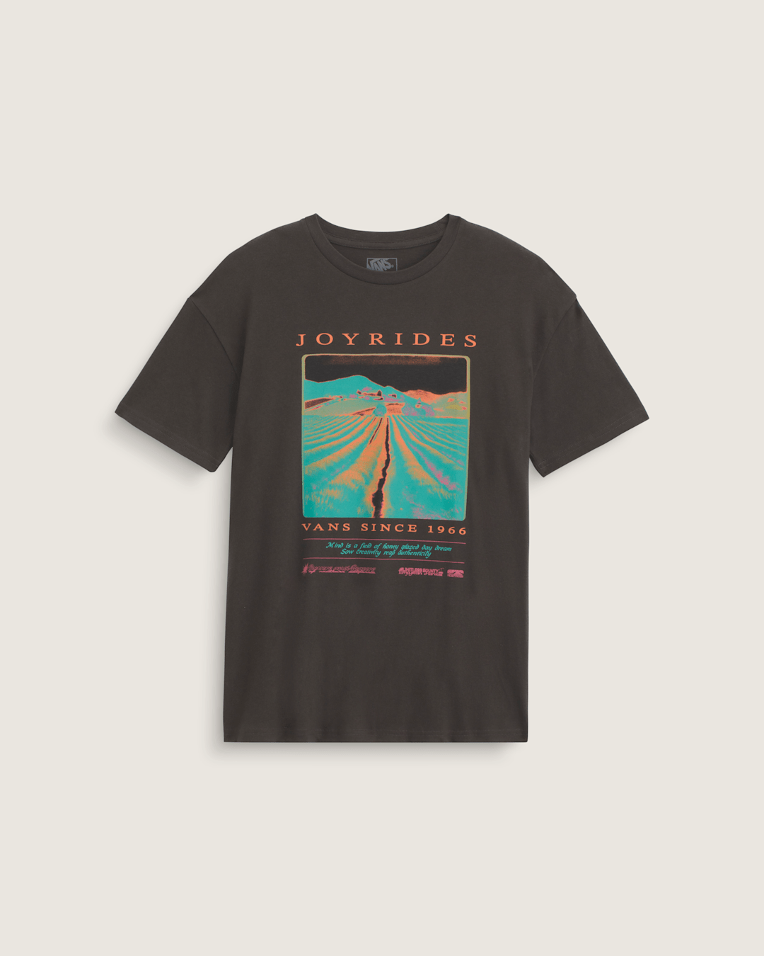 Women|Men Vans Honeyfields T-Shirt in Faded Black