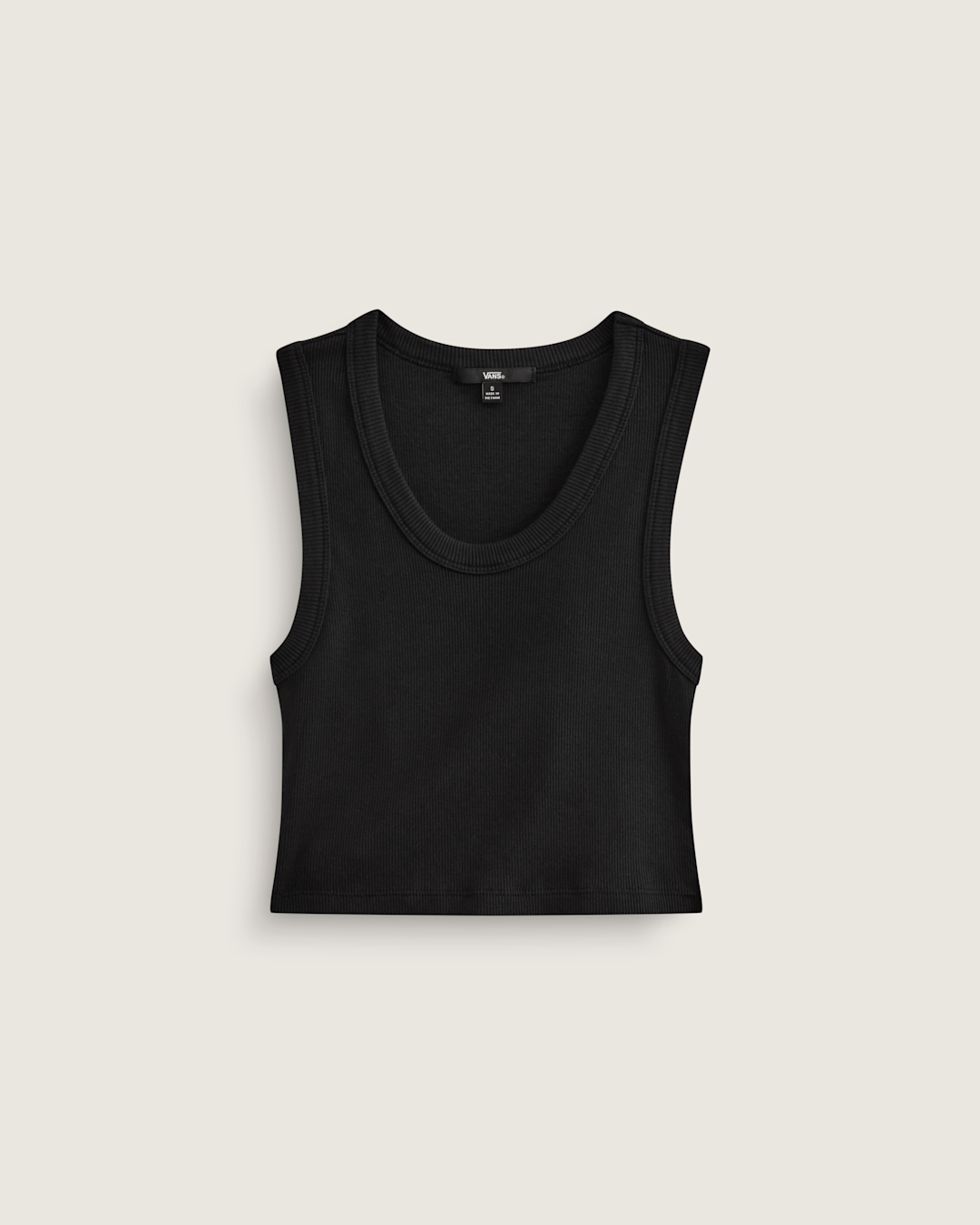 Women|Men Vans Drew Rib Tank Top in Black