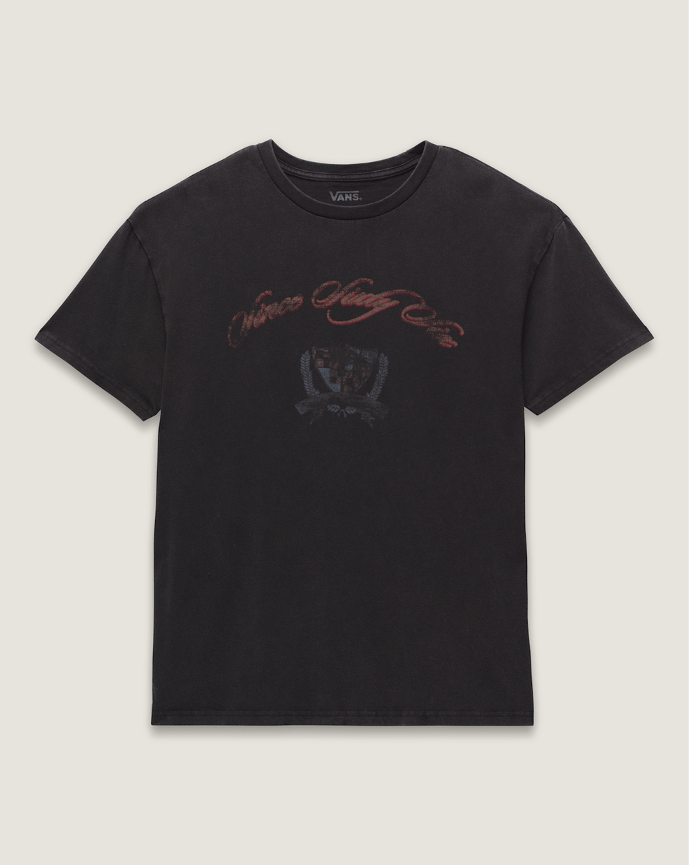 Women Vans Palm Impresa T-Shirt in Black