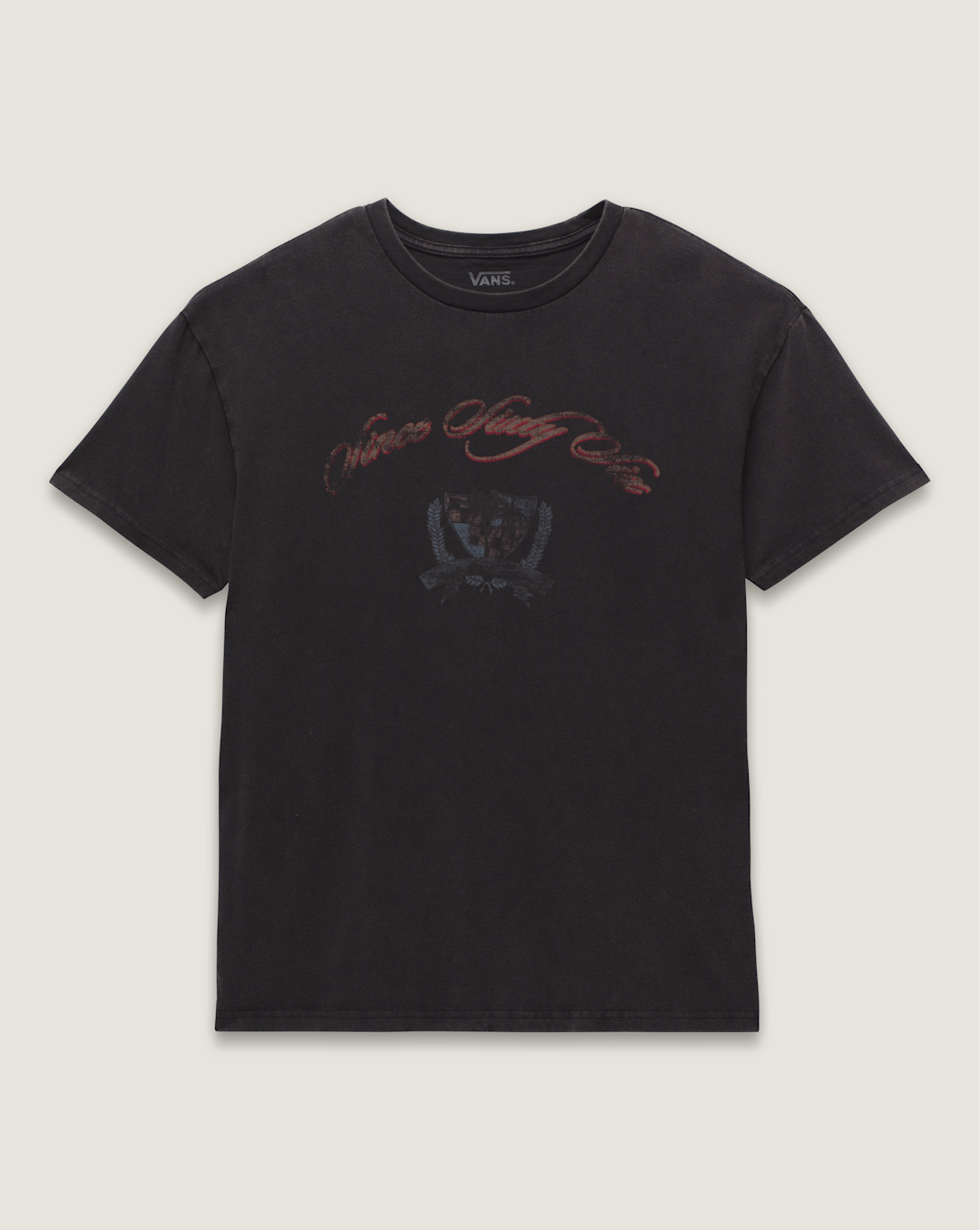 Women Vans Palm Impresa T-Shirt in Black