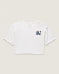 Women Vans Wildthorn Reflective T-Shirt in Cream White