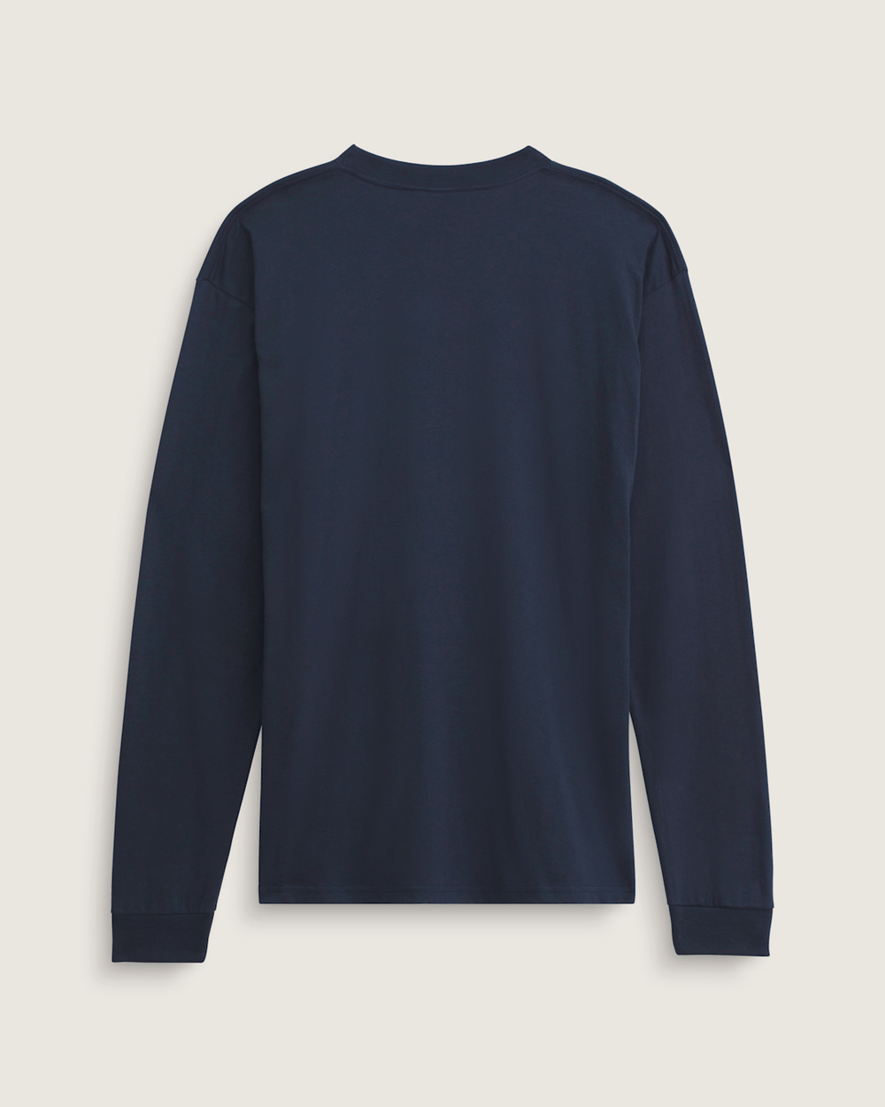 Women Vans Blur Drop Long Sleeve T-Shirt in Navy