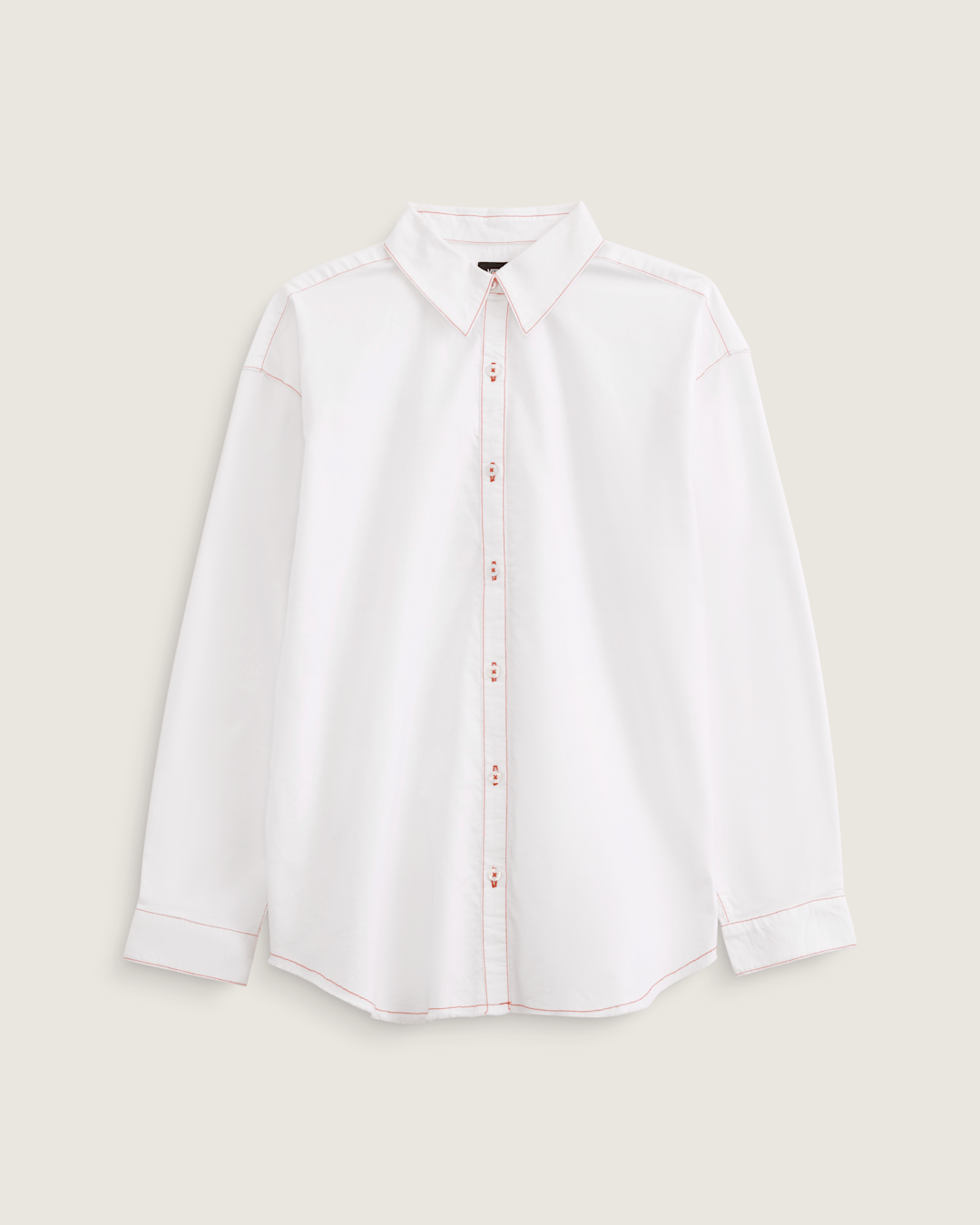 Women Vans Gillian Button Up Shirt in White