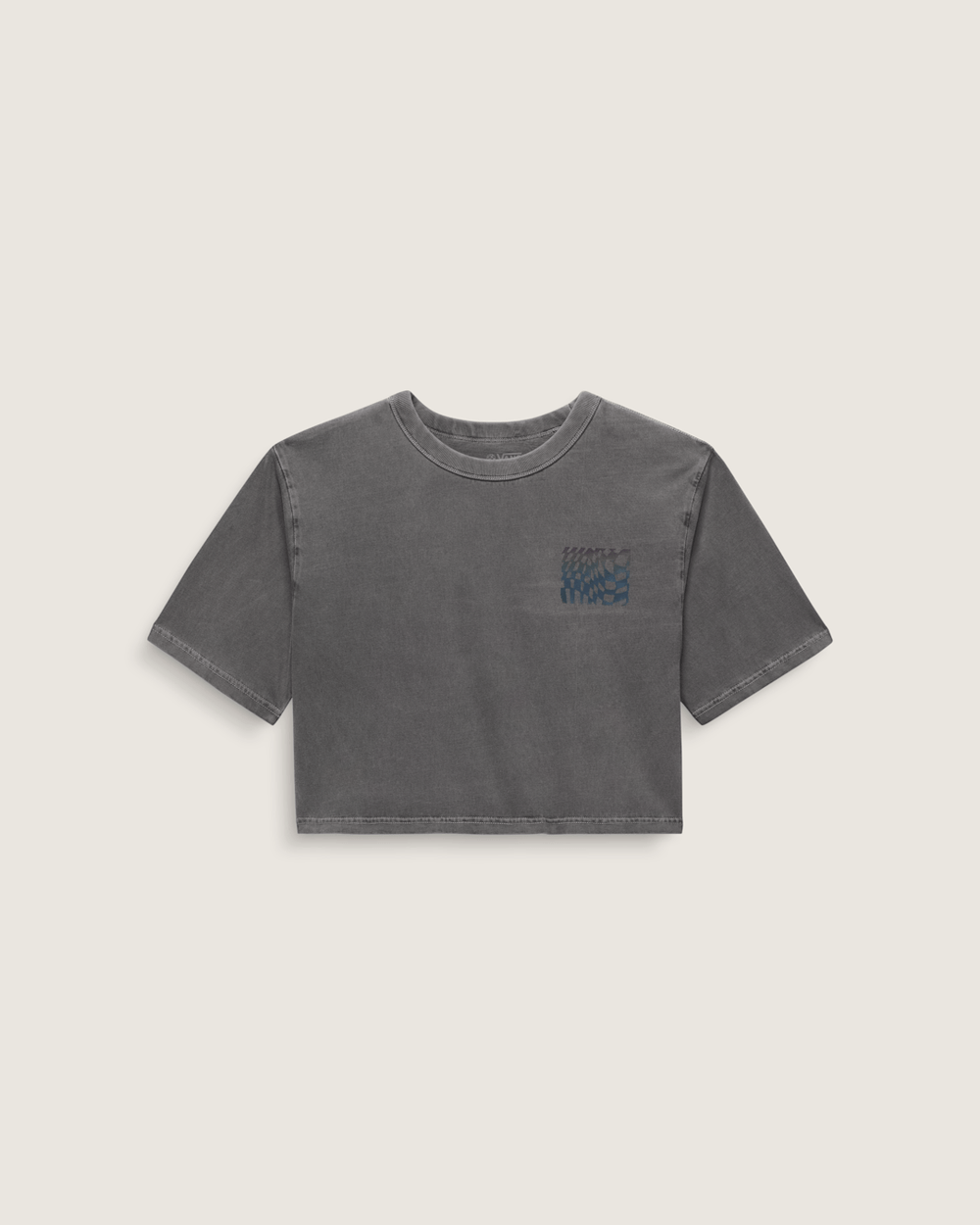 Women Vans Wildthorn Reflective T-Shirt in Faded Black
