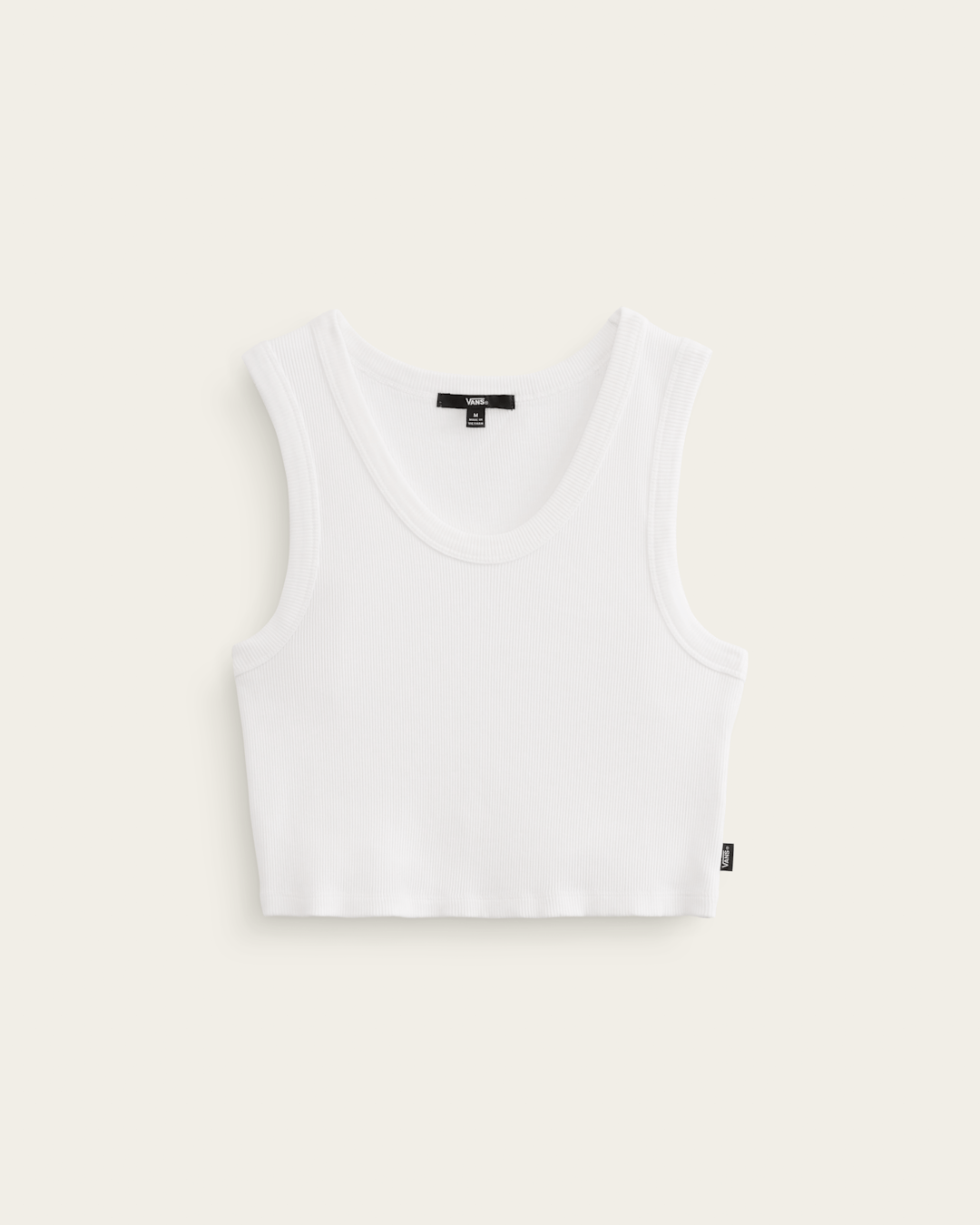 Women|Men Vans Drew Rib Tank Top in White