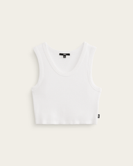 Women|Men Vans Drew Rib Tank Top in White