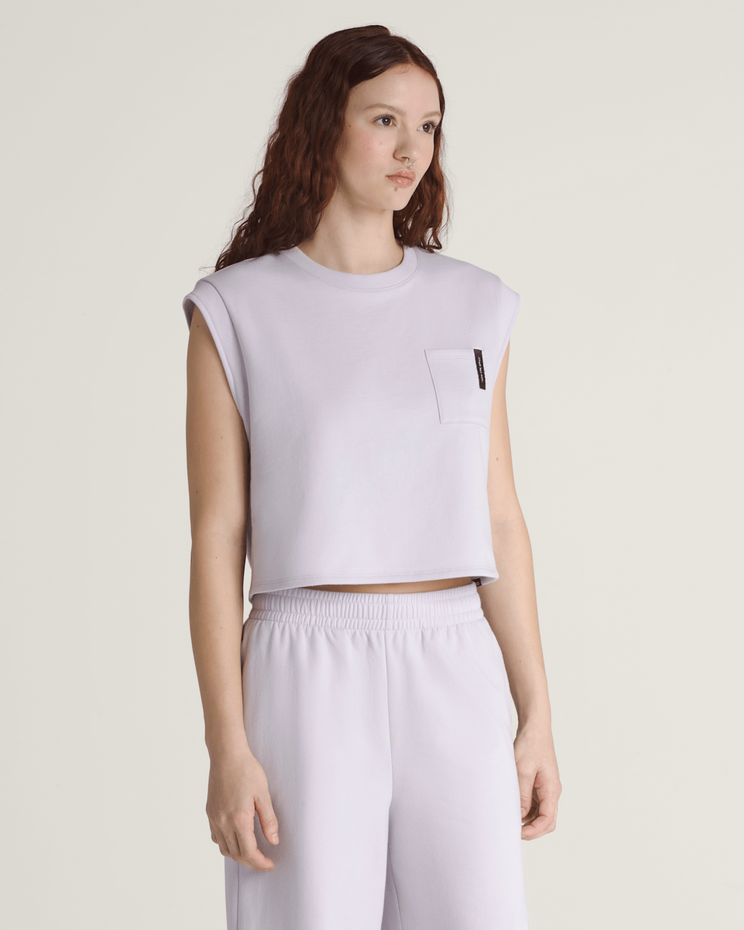 Women Vans Bryn Sleeveless Top in Evening Haze Grey