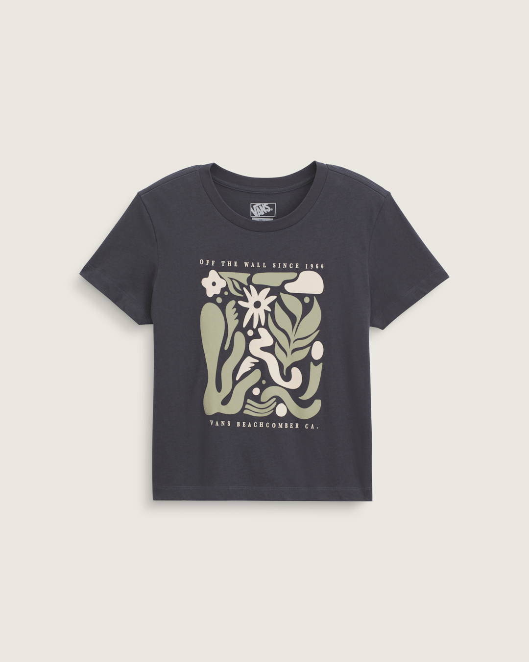 Women Vans Scenic T-Shirt in Asphalt Grey