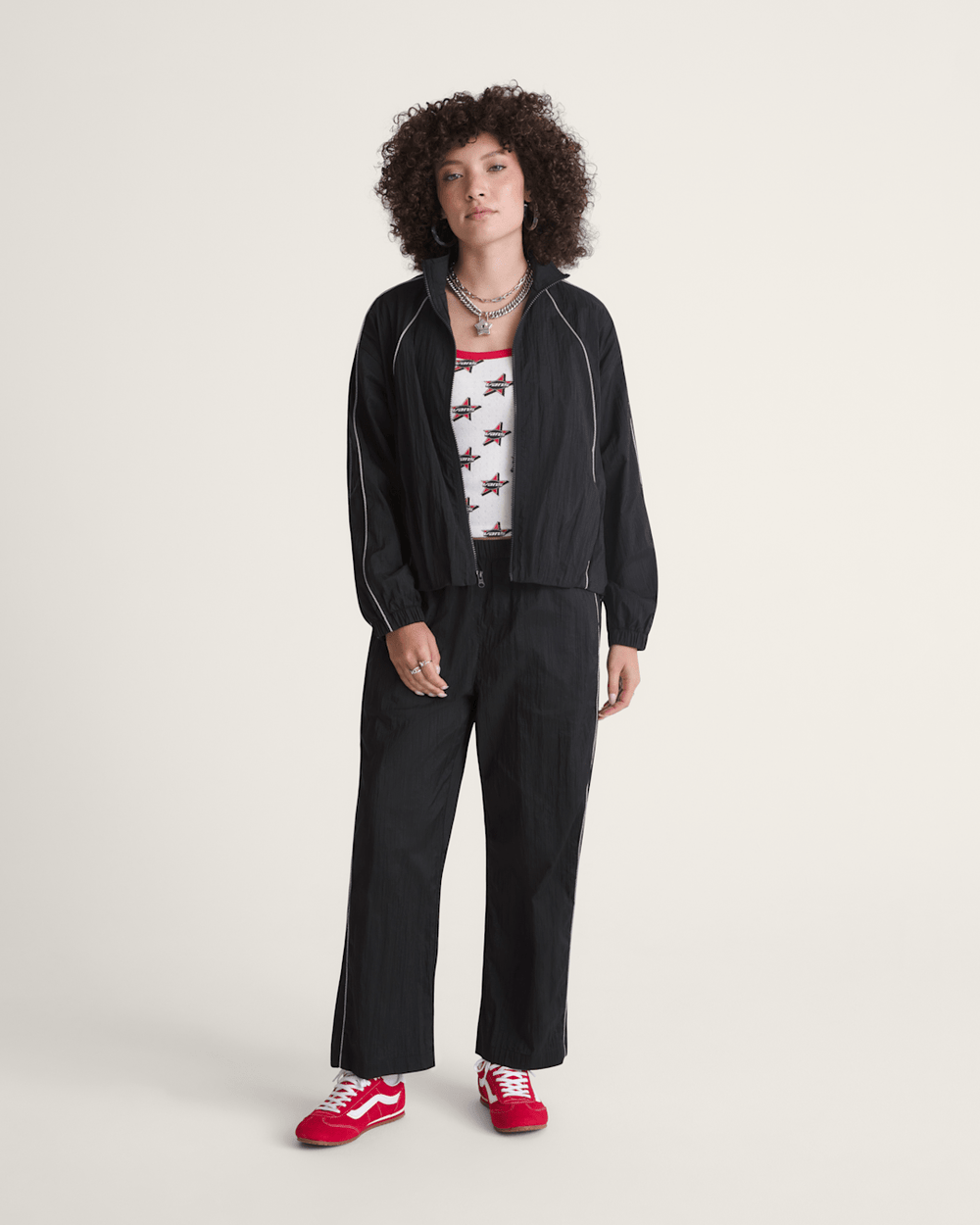 Women Vans Nyla Track Pant in Black