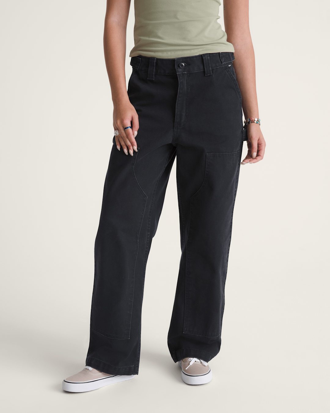 Women Vans Emily Carpenter Pants in Black