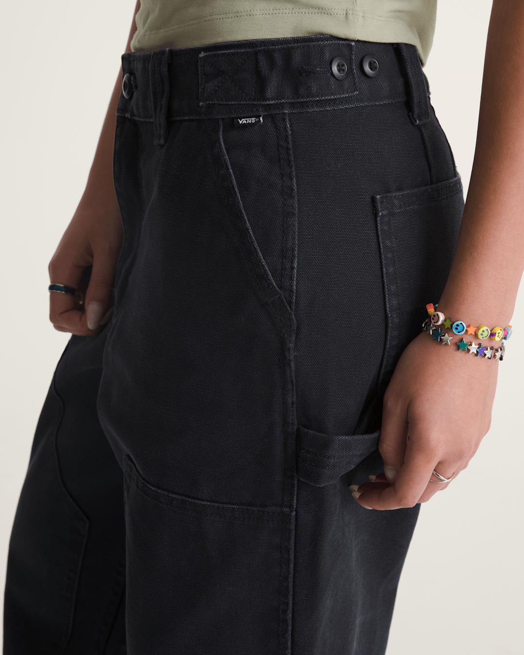 Women Vans Emily Carpenter Pants in Black