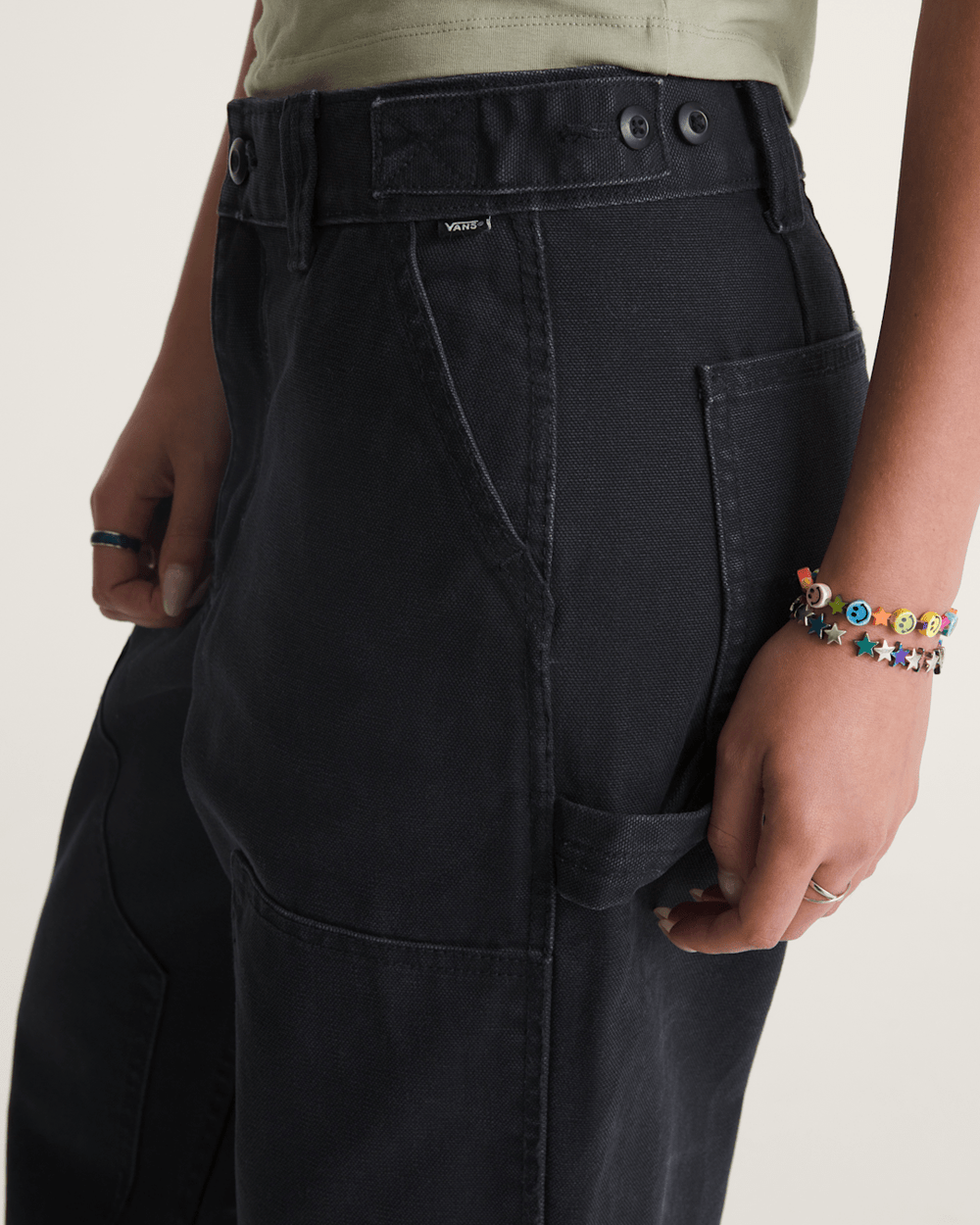 Women Vans Emily Carpenter Pants in Black