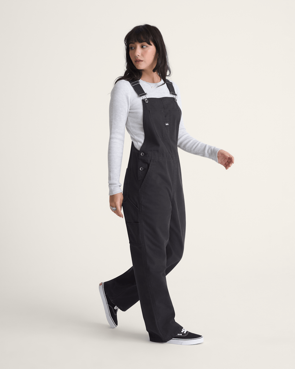 Women Vans Chore Overall in BLack