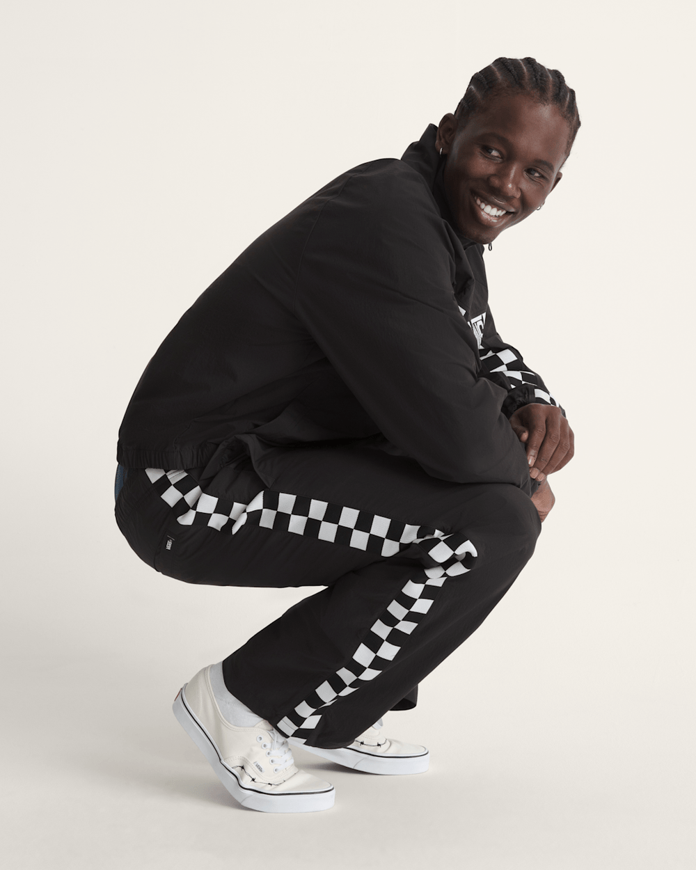 Women|Men Vans Ronnie Track Pant in Black
