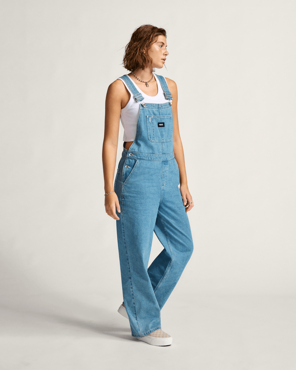 Women Vans Sirelle Overalls in Blue