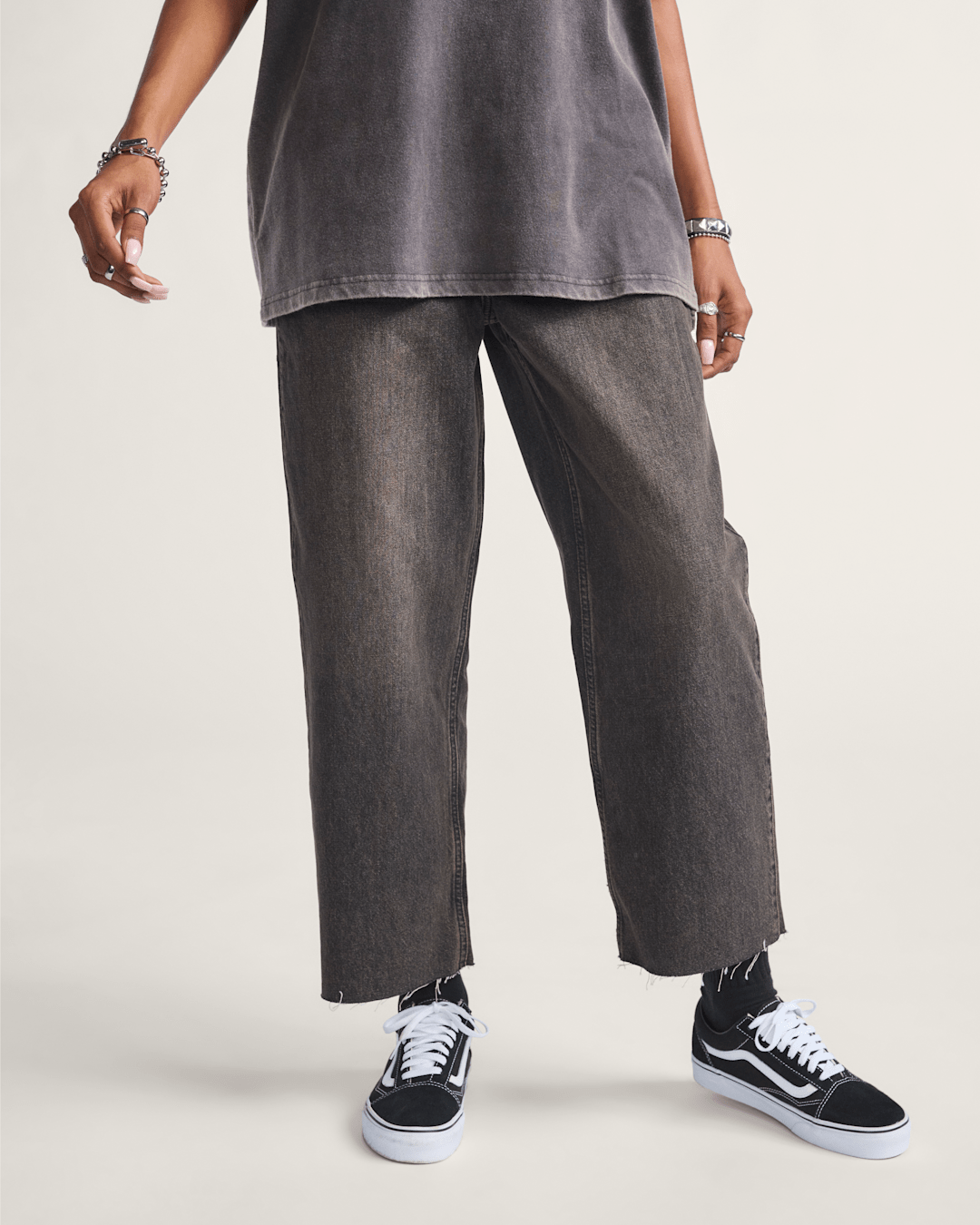 Women Vans Emily DIY Pants in After Dark Grey