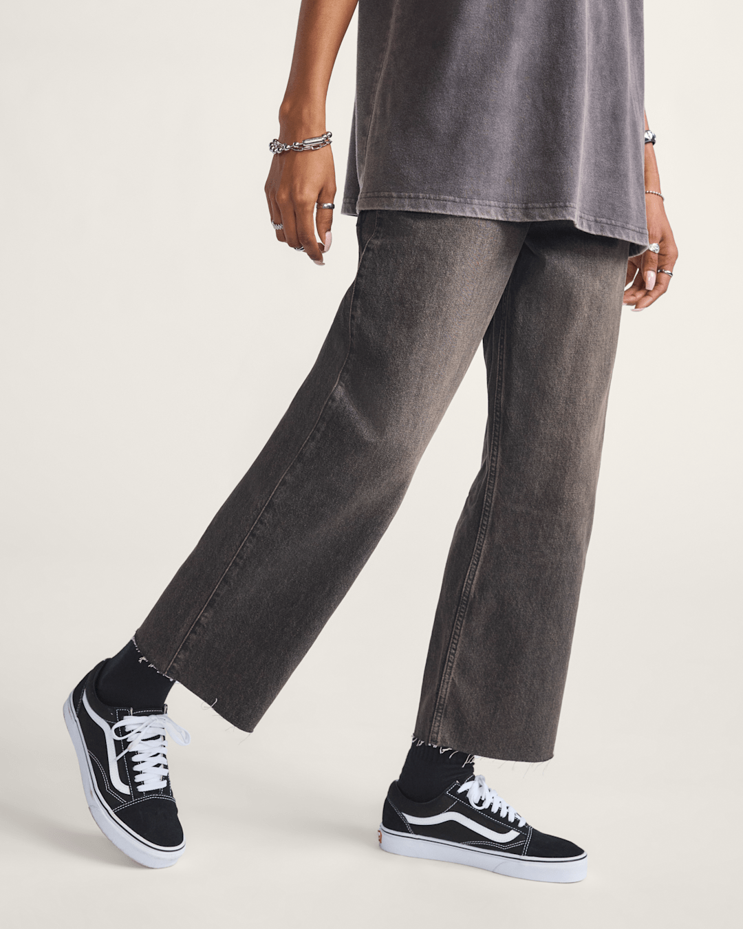 Women Vans Emily DIY Pants in After Dark Grey