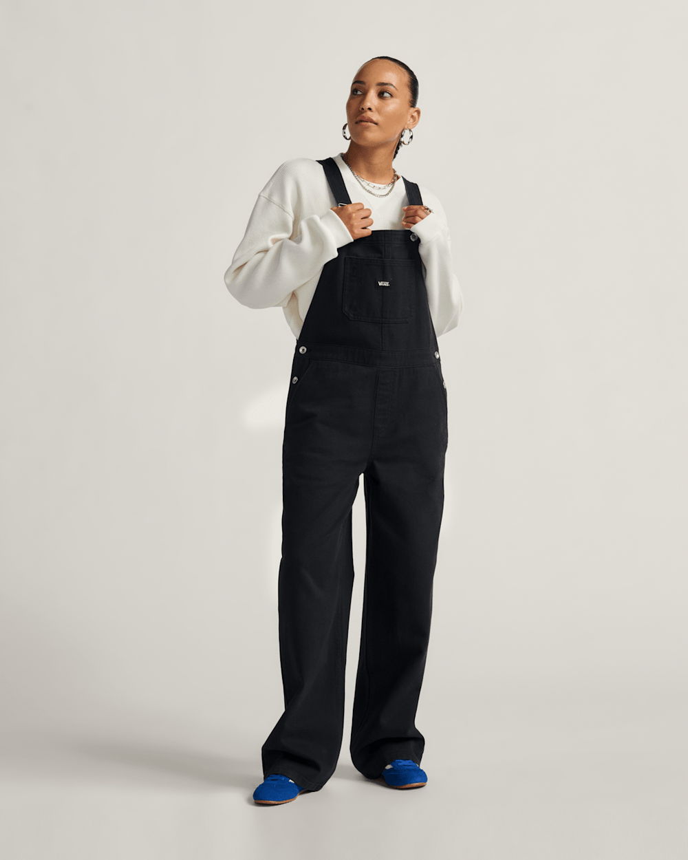 Women Vans Sirelle Overalls in Black