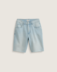 Women Vans Sirelle Cut-Off 9'' Jorts in Light Stonewash Blue