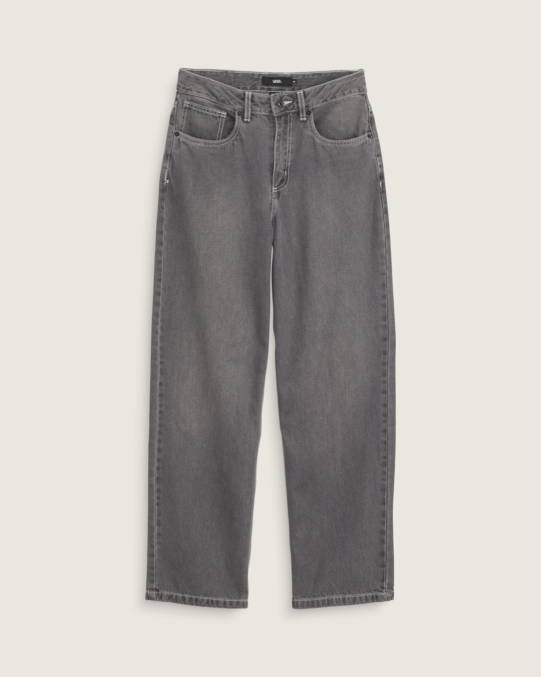 Women Vans Sirelle 5 Pocket Puddle Pants in Wash Grey