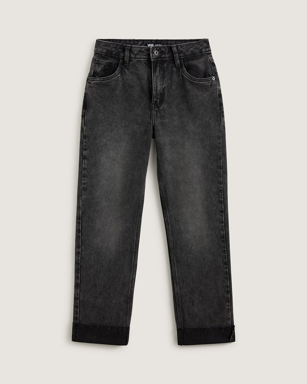 Women Vans Annabelle Pants in Stonewash Black