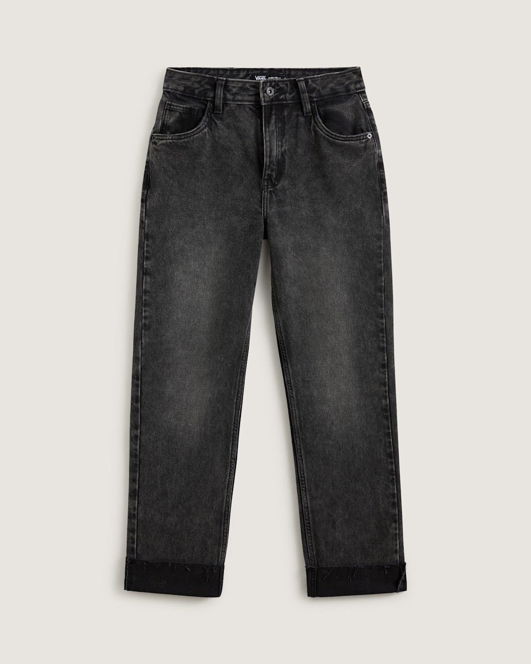 Women Vans Annabelle Pants in Stonewash Black