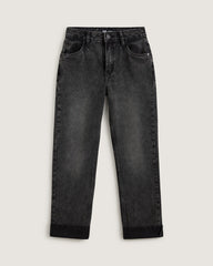 Women Vans Annabelle Pants in Stonewash Black