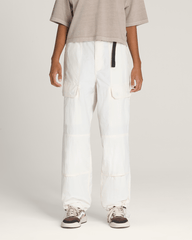 Women Vans Trek Guide Pants in Cream White