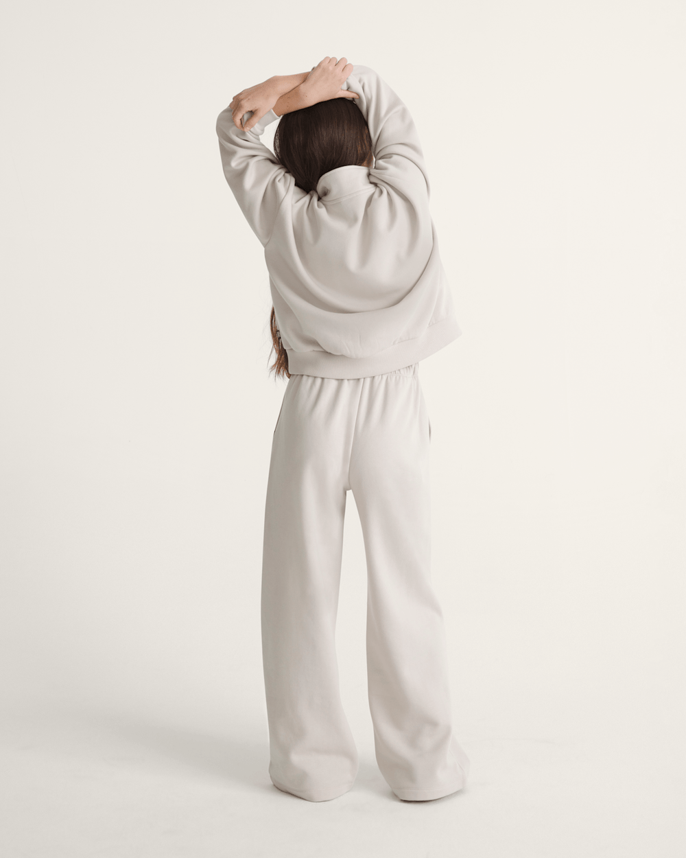Women Vans Drop V Sweatpants in Taupe Mist Grey