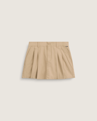 Women Vans Authentic Chino Mini Skirt in Incense Brown