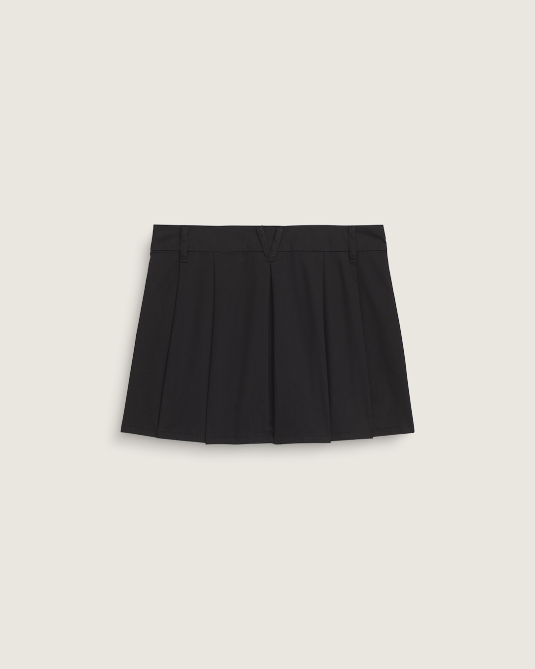 Women Vans Authentic Chino Mini Skirt in Black