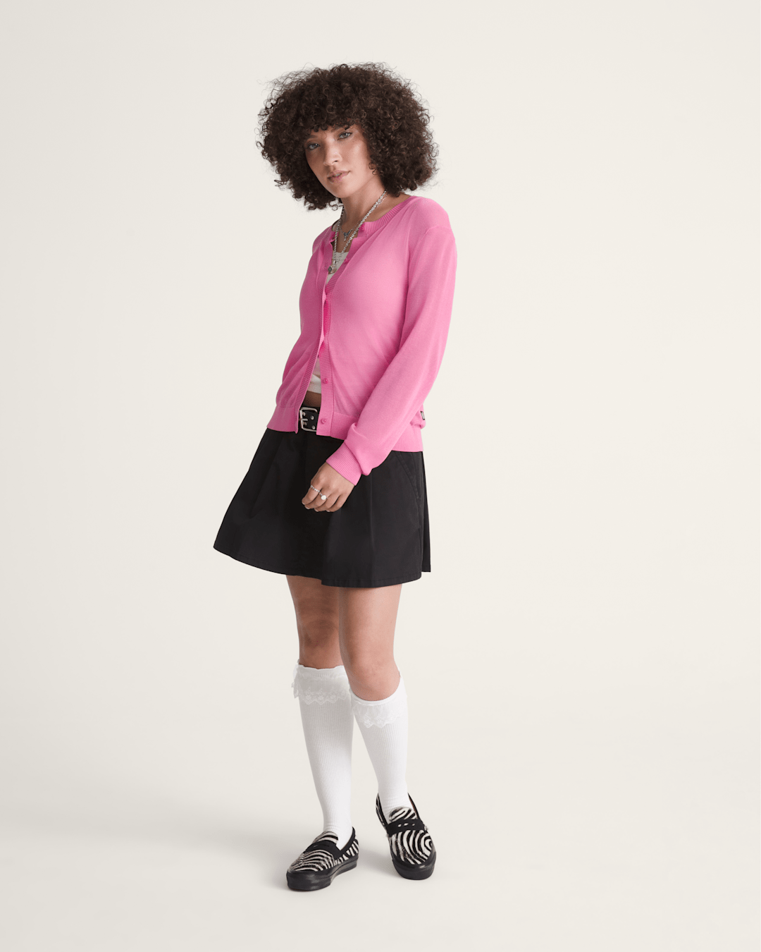 Women Vans Authentic Chino Mini Skirt in Black