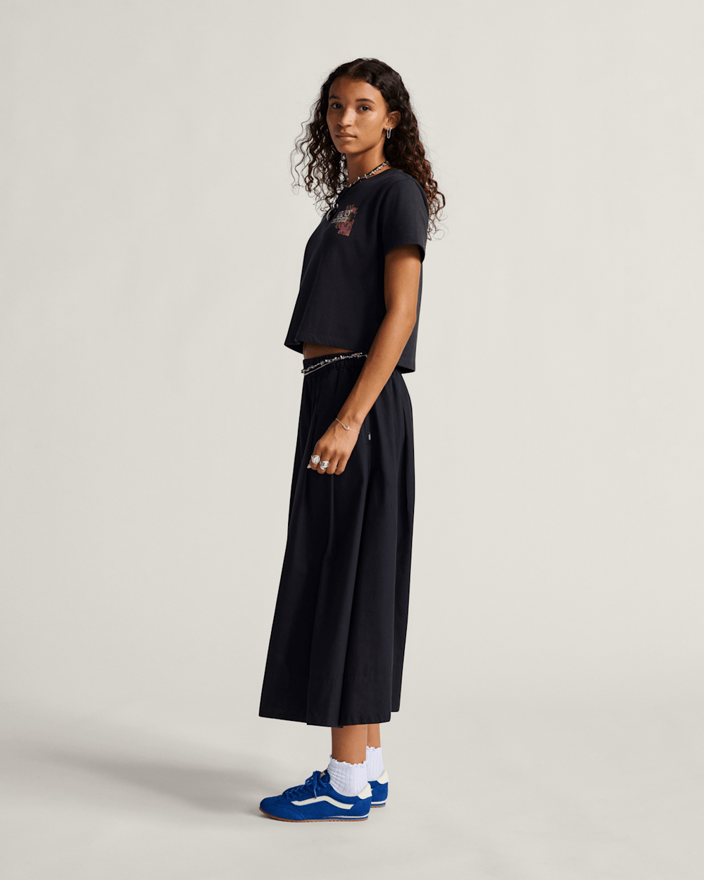 Women Vans Francesca Full Skirt in Black