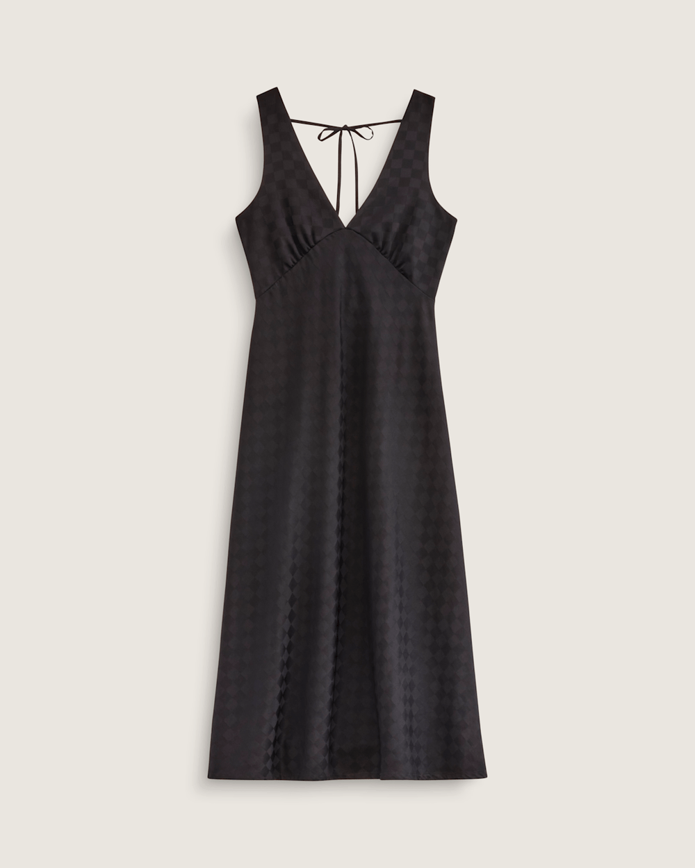 Women Vans Sandra Checkerboard Slip Dress in Checkerboard Black