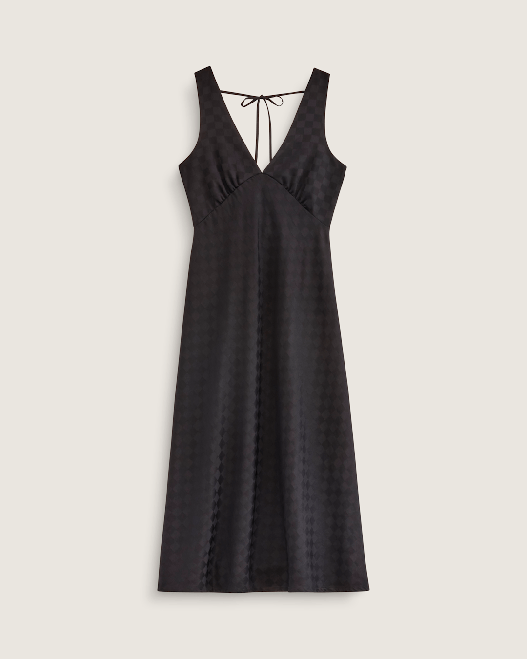 Women Vans Sandra Checkerboard Slip Dress in Checkerboard Black