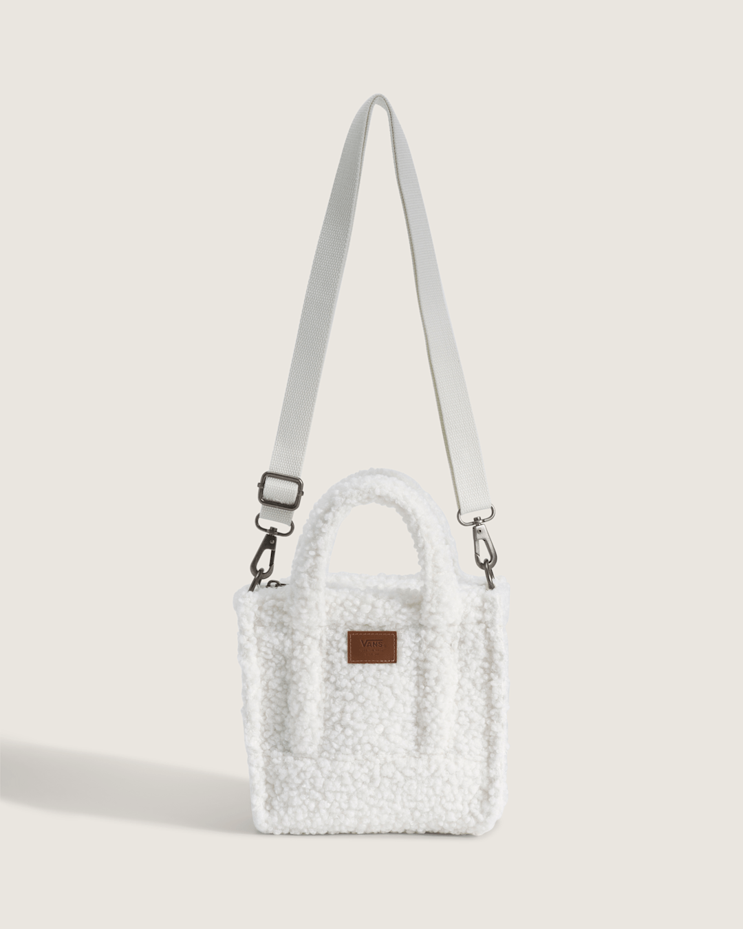 Women|Men Vans Lil Pergs Tote Bag in Marshmallow White