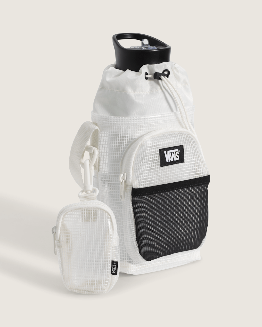 Women|Men Vans Junipero Water Bottle Bag in Clear