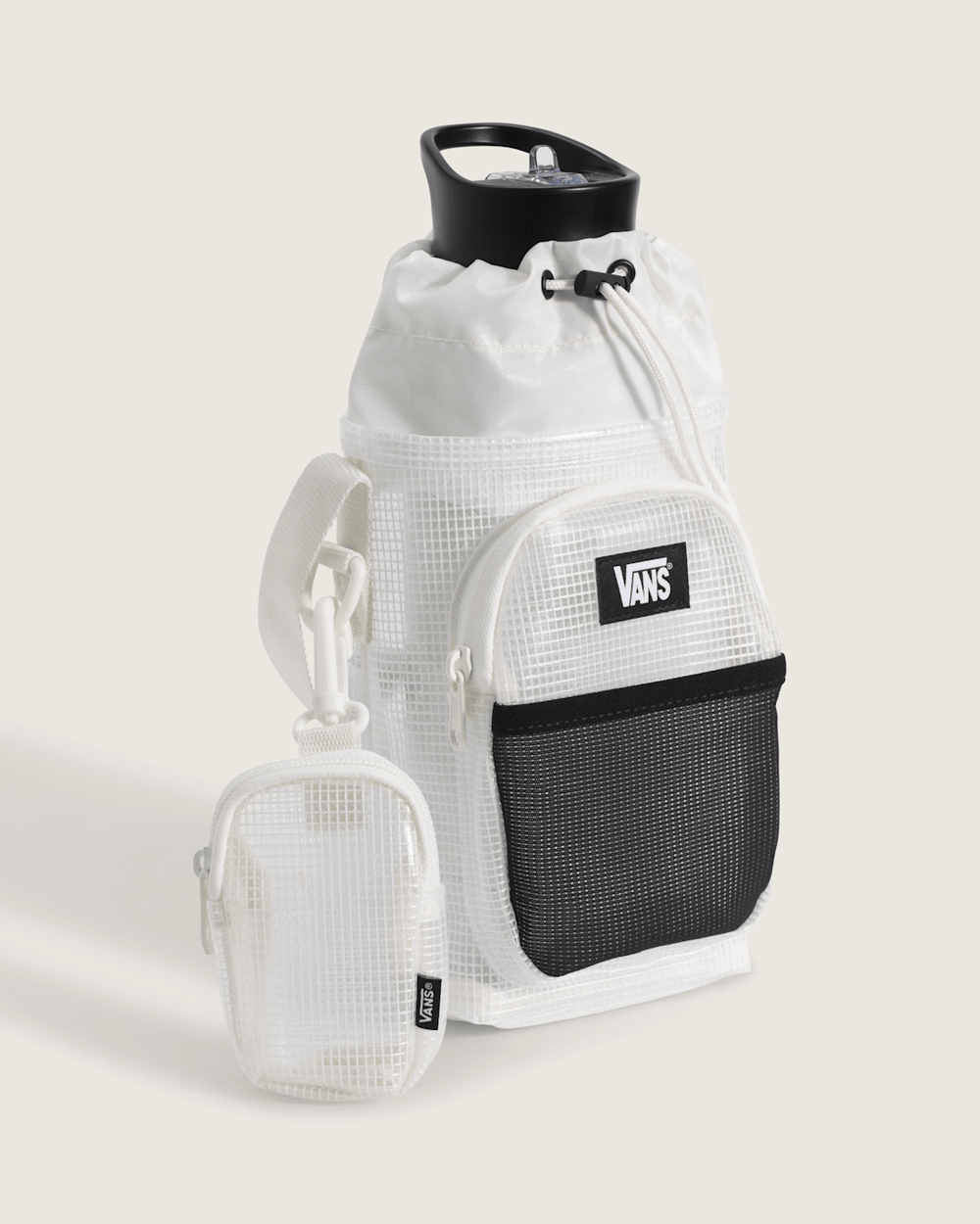 Women|Men Vans Junipero Water Bottle Bag in Clear