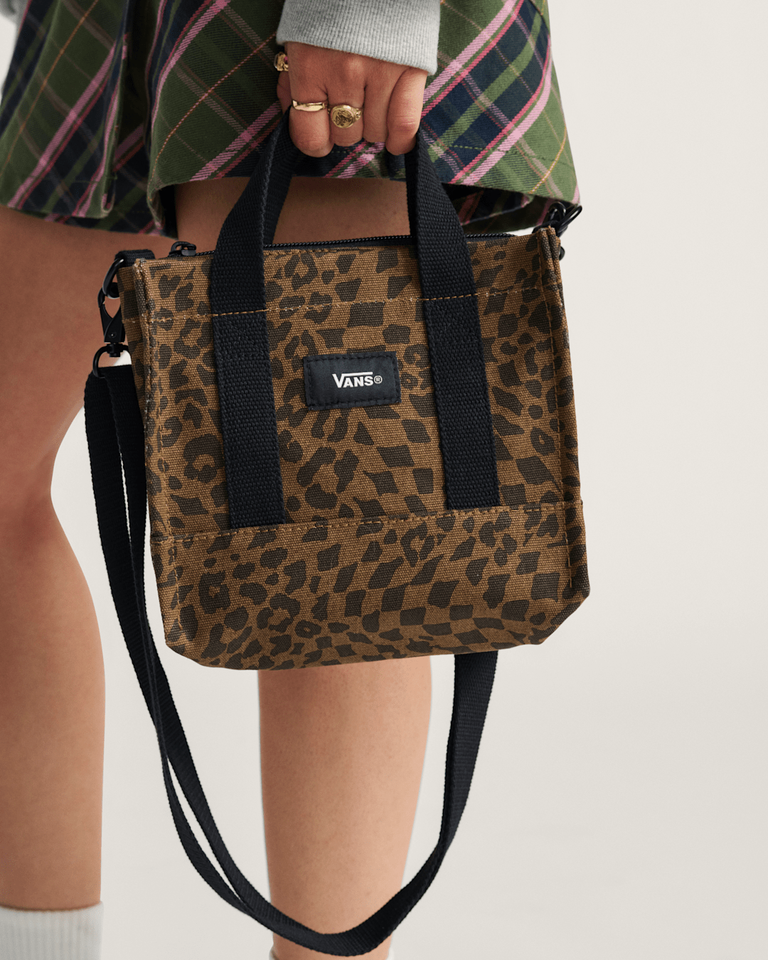 Women|Men Vans Lil Pergs Tote Bag in Dachshund Brown