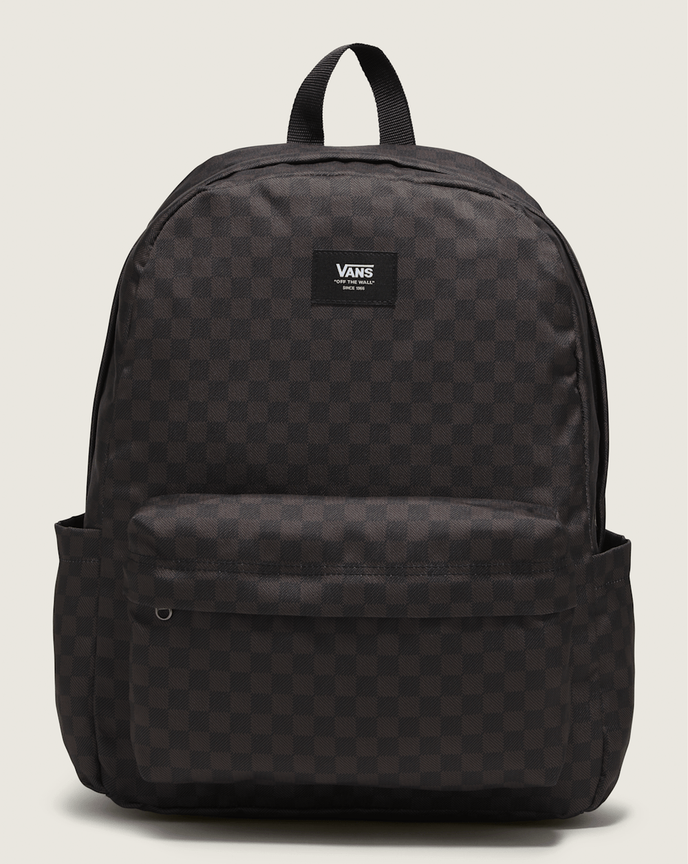 Women|Men Vans Old Skool Checkerboard Backpack in Checkerboard Black / Charcoal Grey