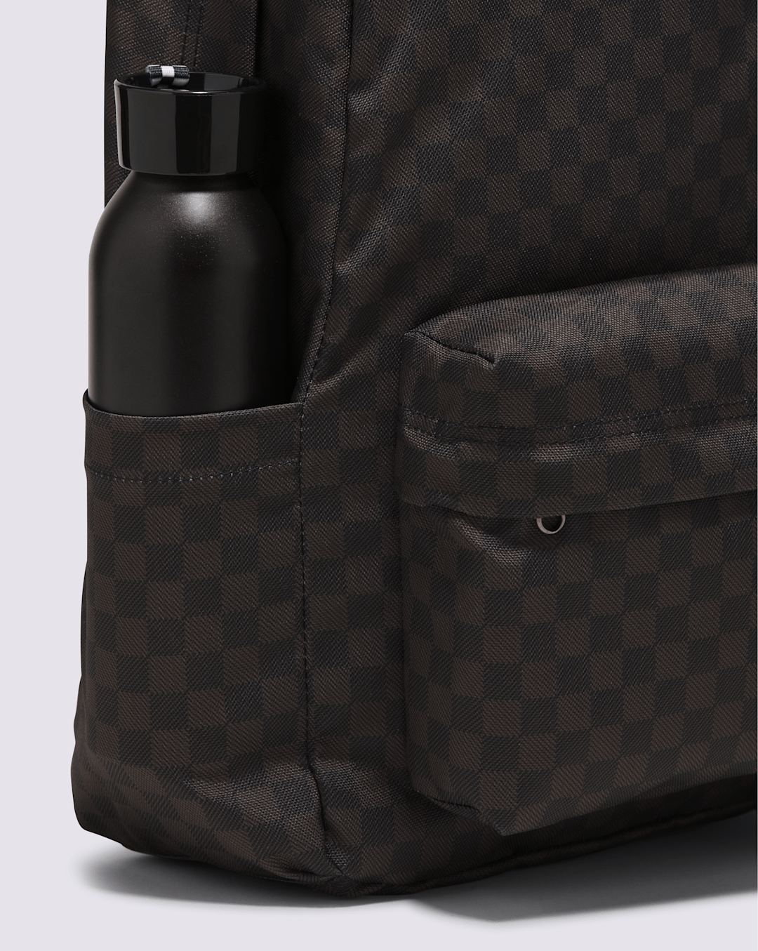 Women|Men Vans Old Skool Checkerboard Backpack in Checkerboard Black / Charcoal Grey