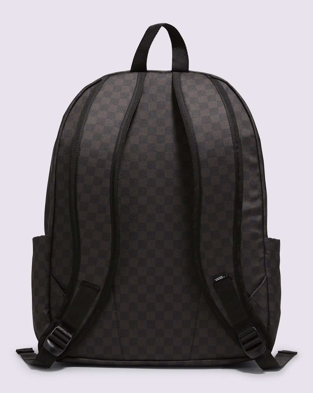 Women|Men Vans Old Skool Checkerboard Backpack in Checkerboard Black / Charcoal Grey
