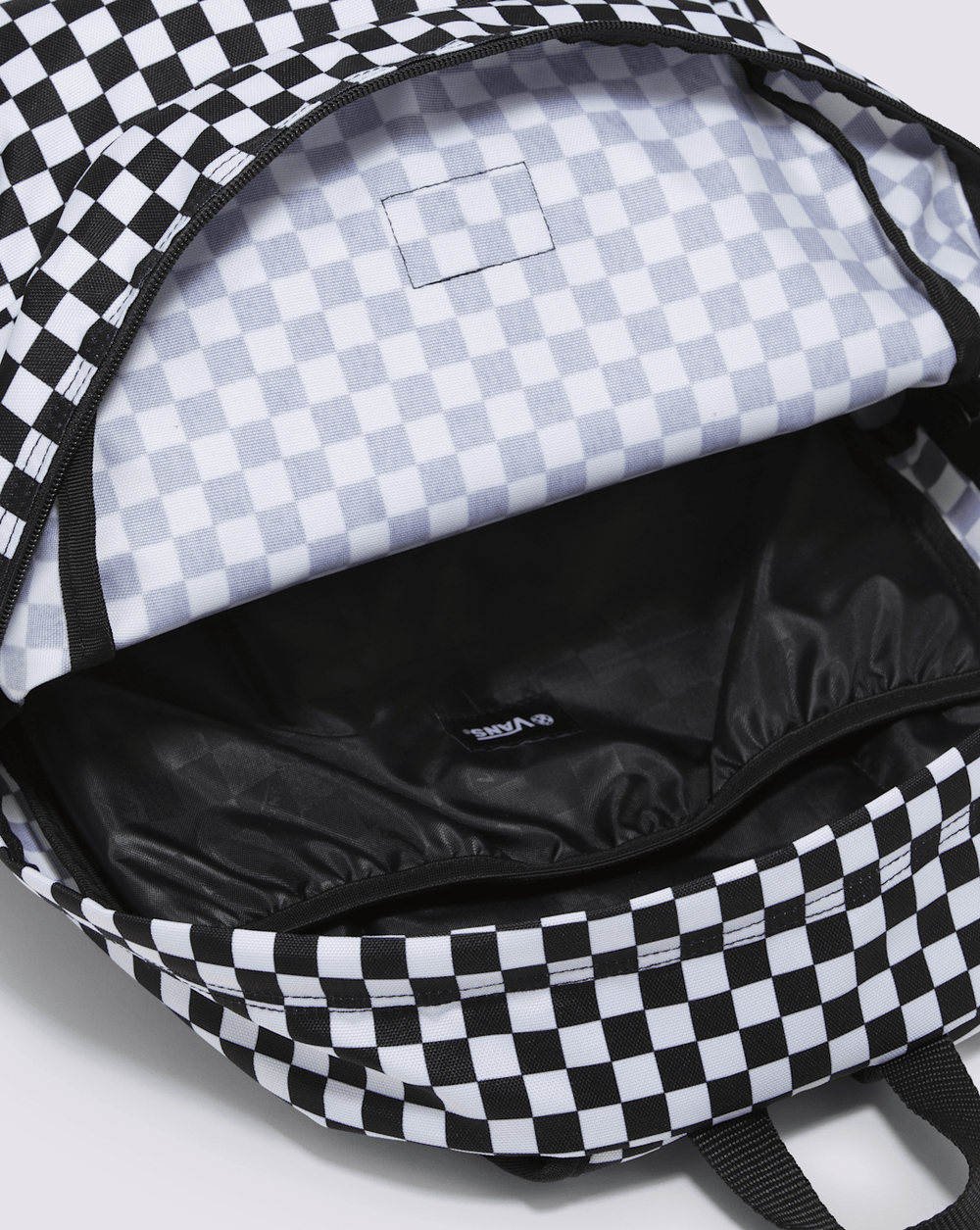Women|Men Vans Old Skool Checkerboard Backpack in Checkerboard Black / White