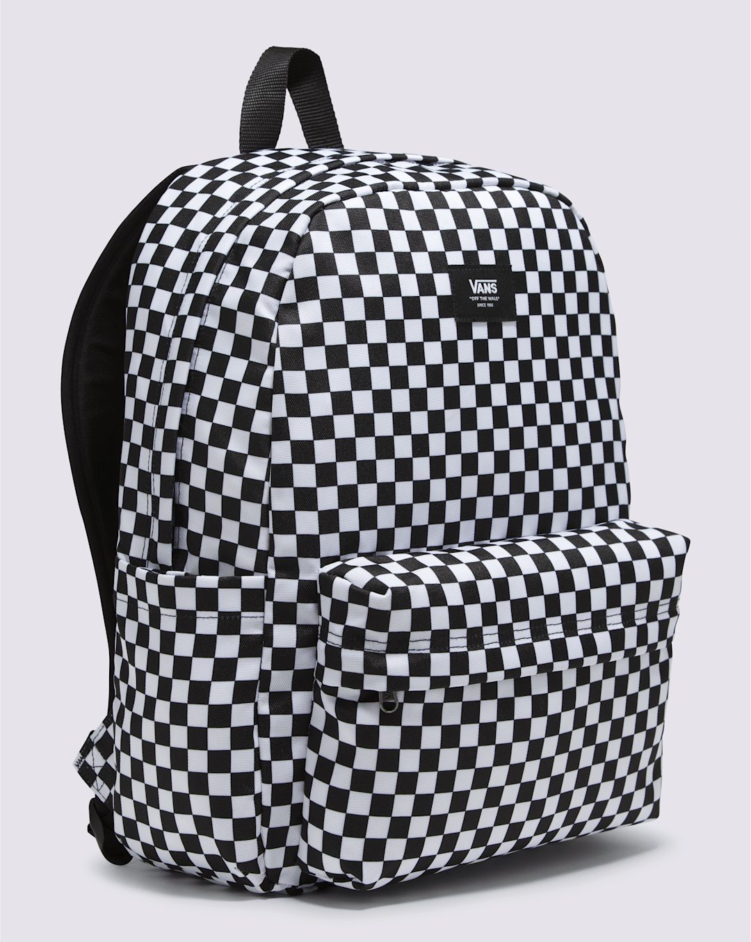 Women|Men Vans Old Skool Checkerboard Backpack in Checkerboard Black / White