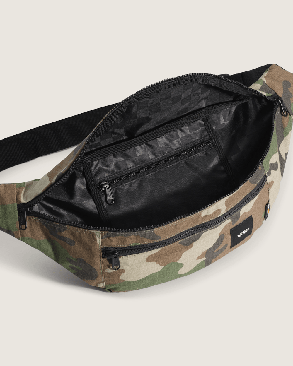 Women|Men Vans Ward Crossbody Bag in Vintage Camo Black