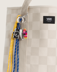 Women|Men|Kids Vans Waffle Shop Sunset Snapshot Bag Charm Set in Blue / Yellow