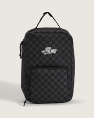 Women|Men|Kids Vans Kids Checkerboard Old Skool Lunch Bag in Charcoal Black
