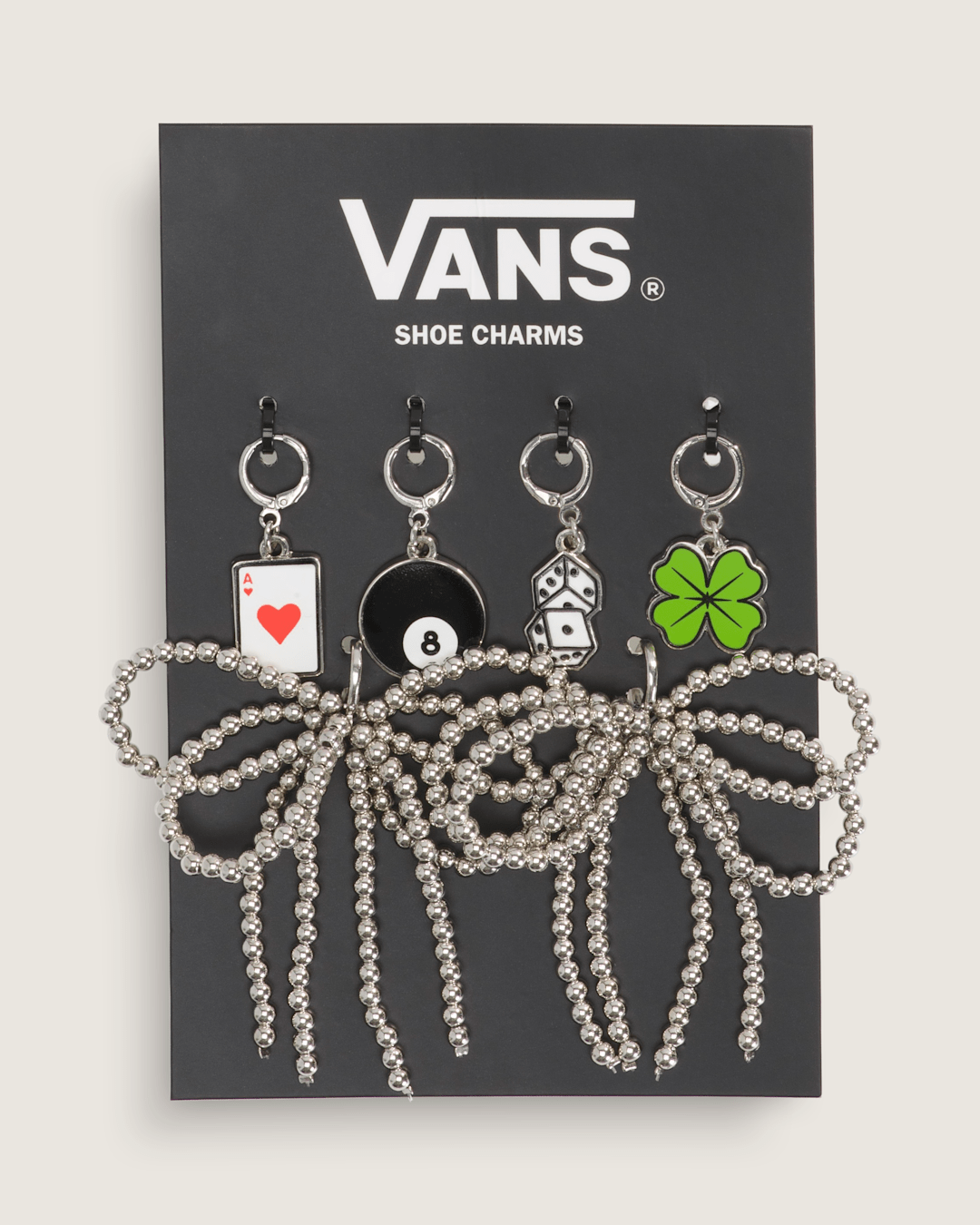 Women|Men Vans Vans Ws Lucky Shot Shoe Charm Set in Green / Black / White
